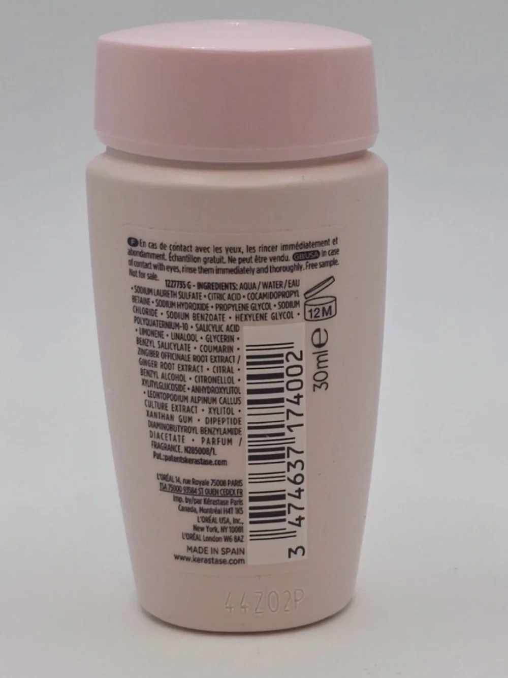 KERASTASE GENESIS SHAMPOO CONDITIONER SET 1oz each New